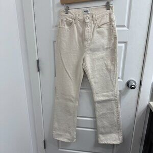 Agolde Cream Jeans